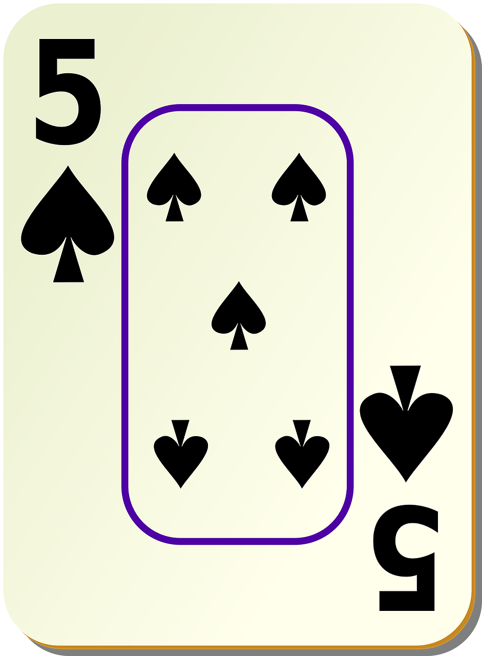 Five of Spades Card