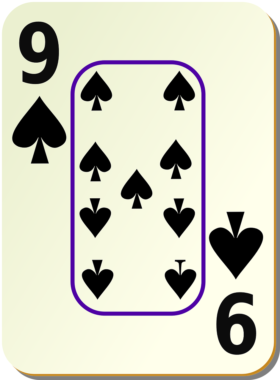 Nine of Spades Card