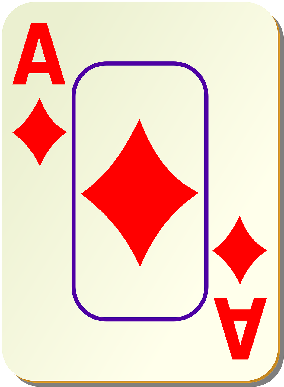 Ace of Diamonds Birth Card